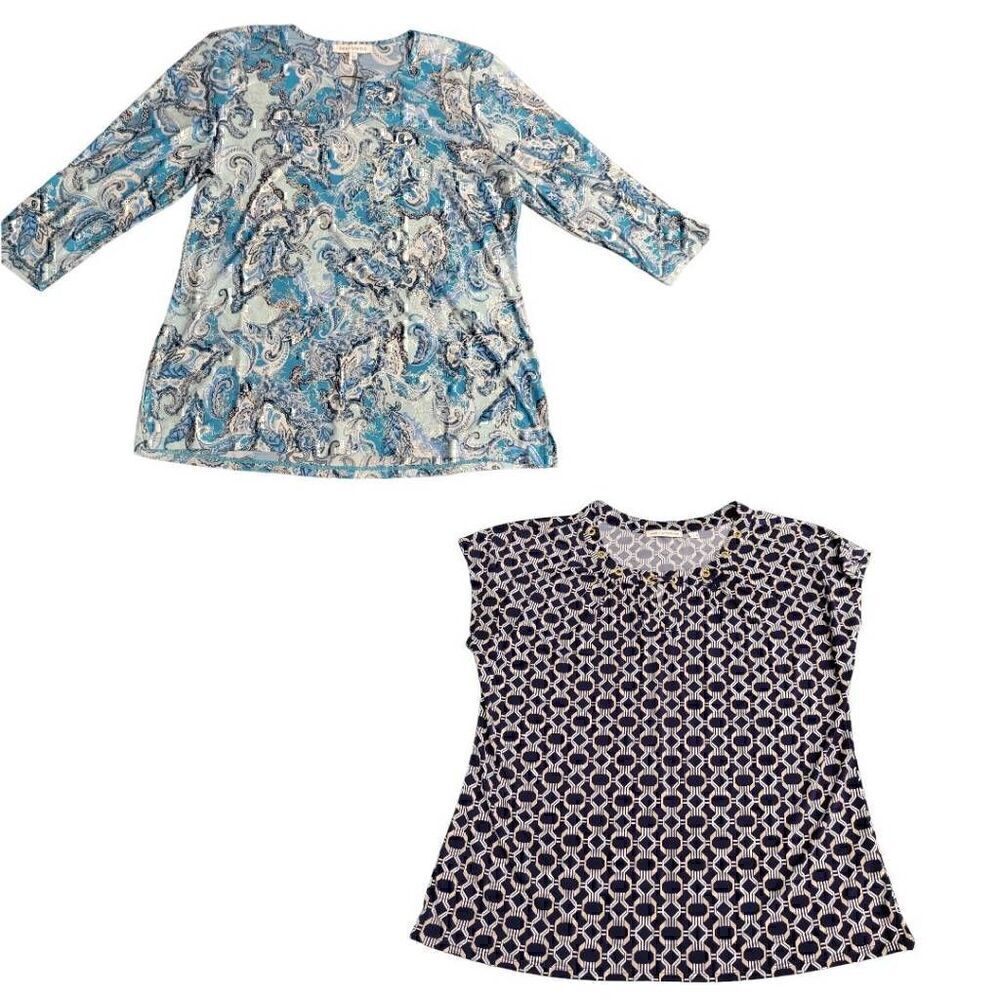 Two Silky Blouses 